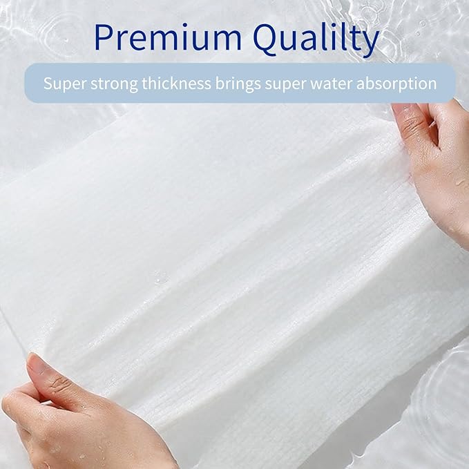 Disposable Compressed Towels, Portable Compressed Towel Tablets, Thicker Super