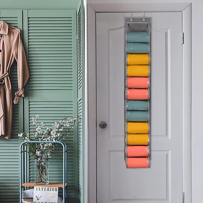 Lirex Hanging Yoga Legging Storage Organizer