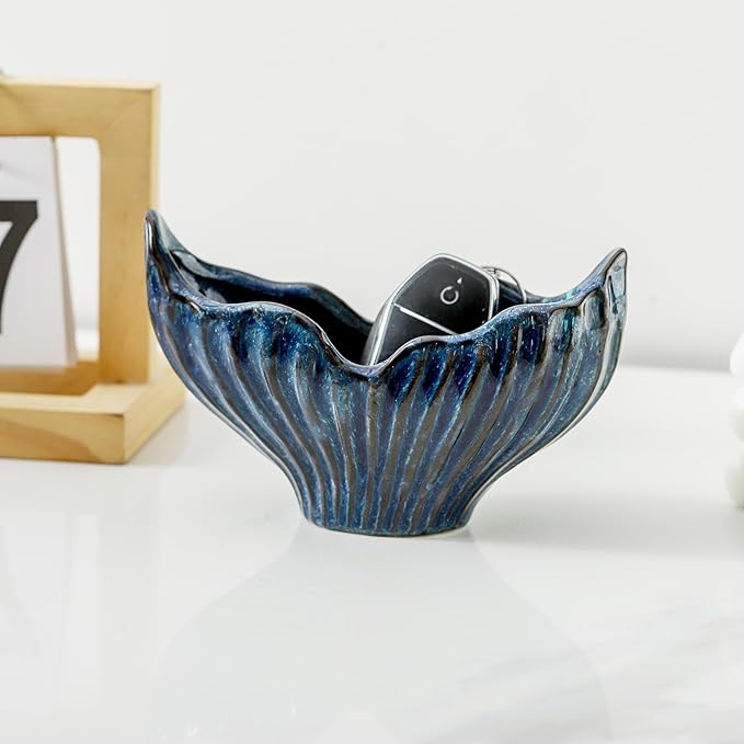 Sponge Holder for Kitchen Sink, Ceramic Sponge Holder