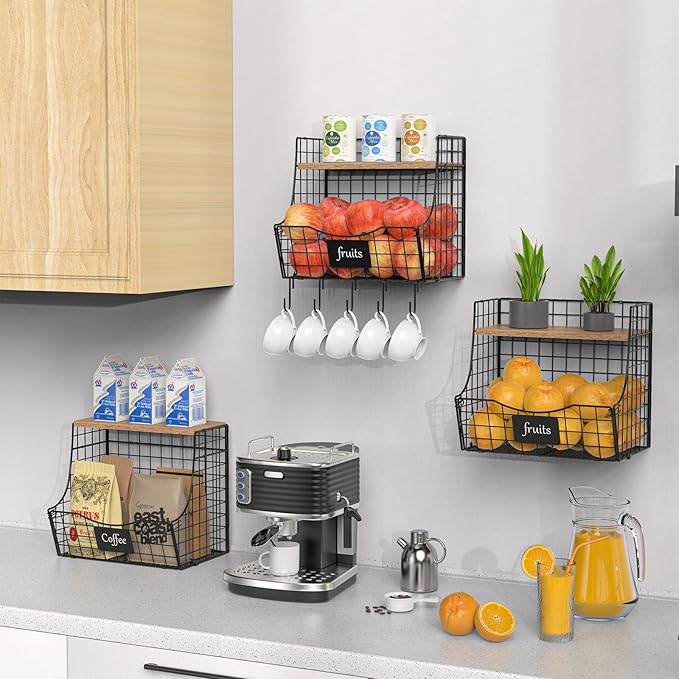 3 Pack Fruit Basket for Kitchen