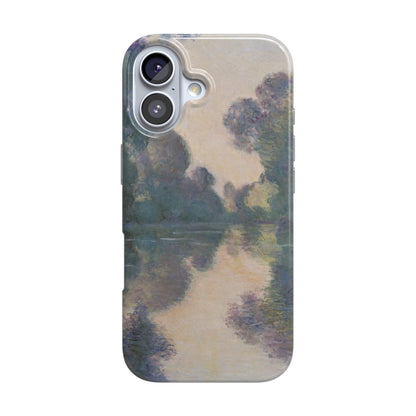 Casely iPhone 17 Case | Blue Stripes | Sunday Best | Compatible with MagSafe | Classic Ultra Slim Design