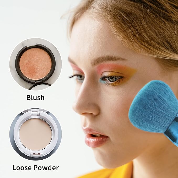 Vaincre Nail Art Dust Powder Remover Brush, Soft Nail Art Dust Cleaner Brush