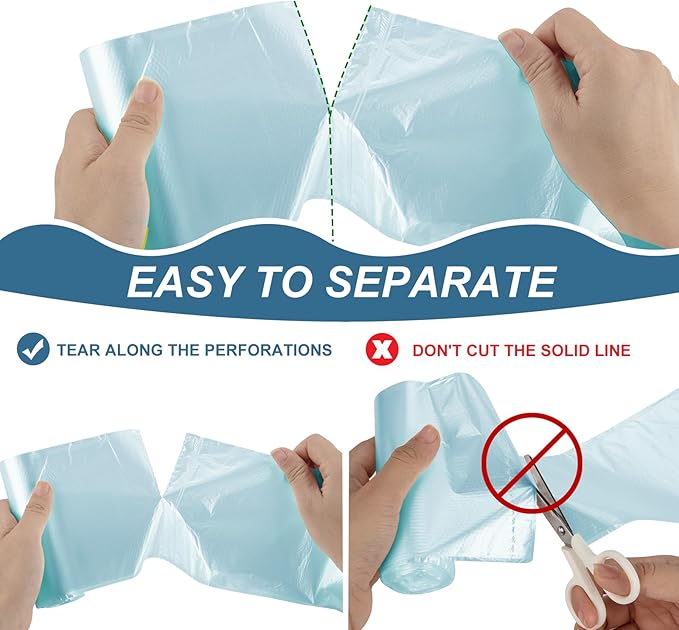 Magesh 105 Blue 4 Gallon Trash Bags