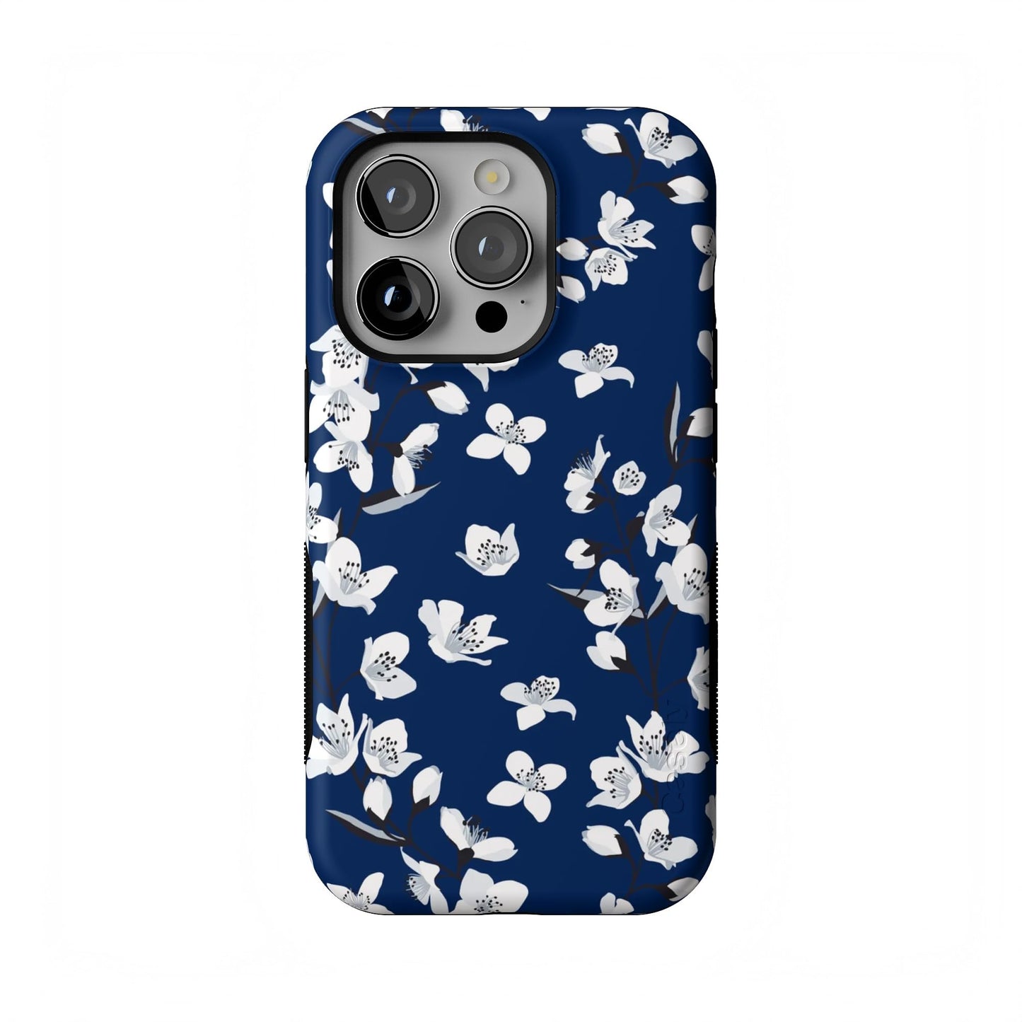 Casely iPhone 14 Pro Case | Opposites Attract | Day & Night Mountains | Compatible with MagSafe | Bold Protective Design