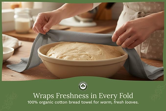 Gray Flour Sack Tea Towels