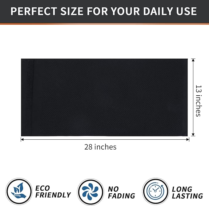 Homaxy 100% Cotton Waffle Weave Kitchen Towels, 13 x 28 Inches Super Absorbent