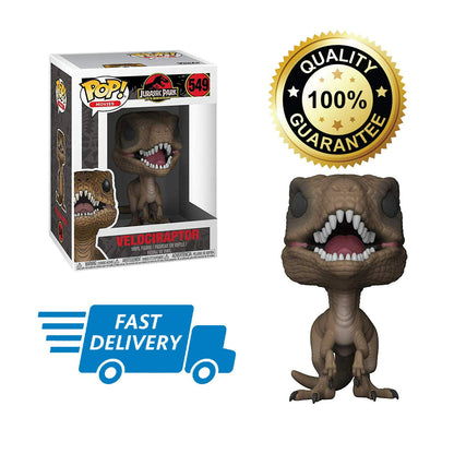 Funko POP! Movies: Jurassic Park - Velociraptor - Collectable Vinyl Figure - Gift Idea - Official Merchandise - Toys for Kids & Adults - Movies Fans - Model Figure for Collectors and Display