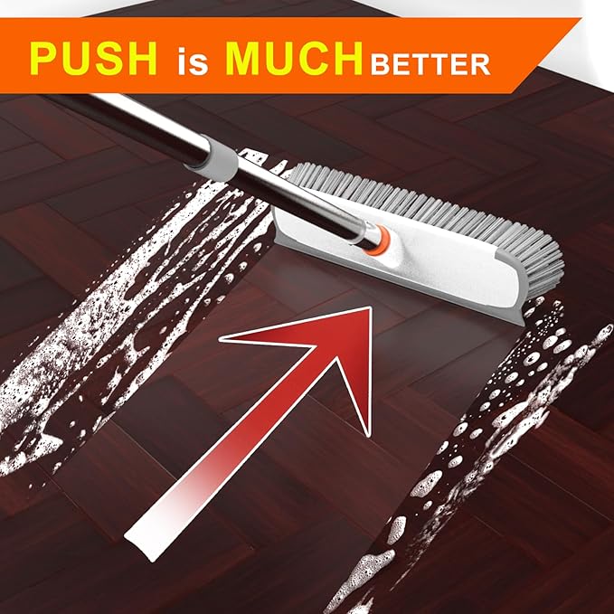 Heavy Duty Floor Scrub Brush and Grout Cleaner Tool