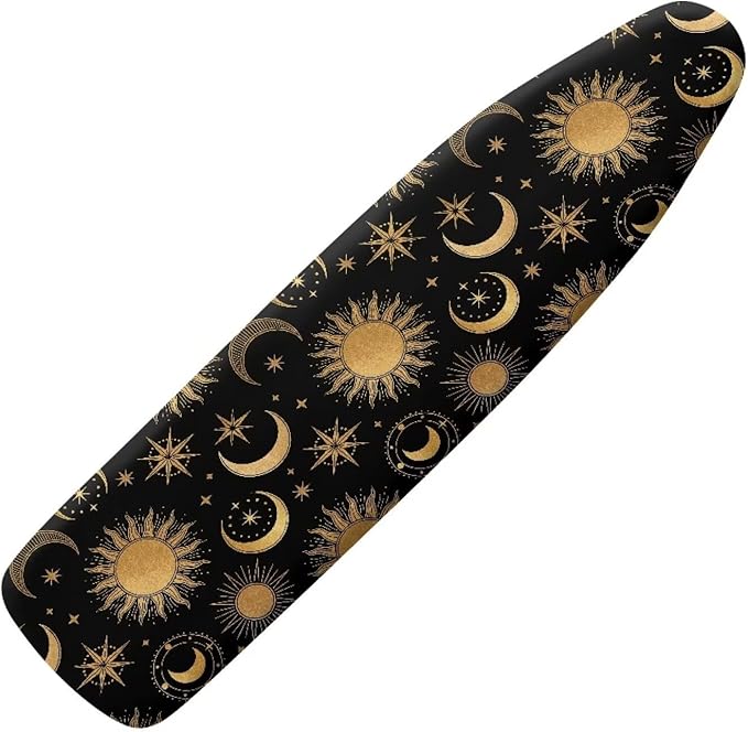 Moon Design Ironing Board Cover and Pad Stretch 15x54 Full Size Thick Heavy