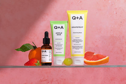 Q+A Grapefruit Cleansing Balm, Makeup Remover 125ml / 4.4fl Oz