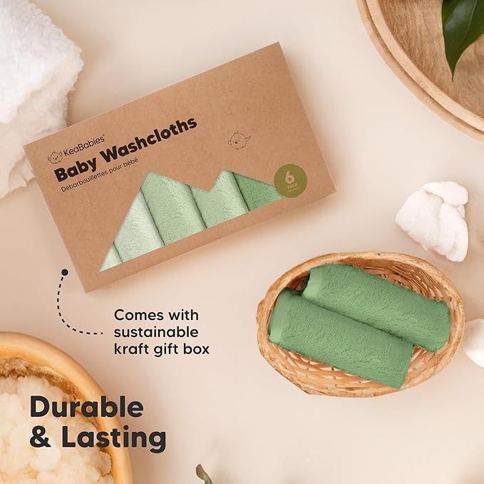 6-Pack Baby Washcloths