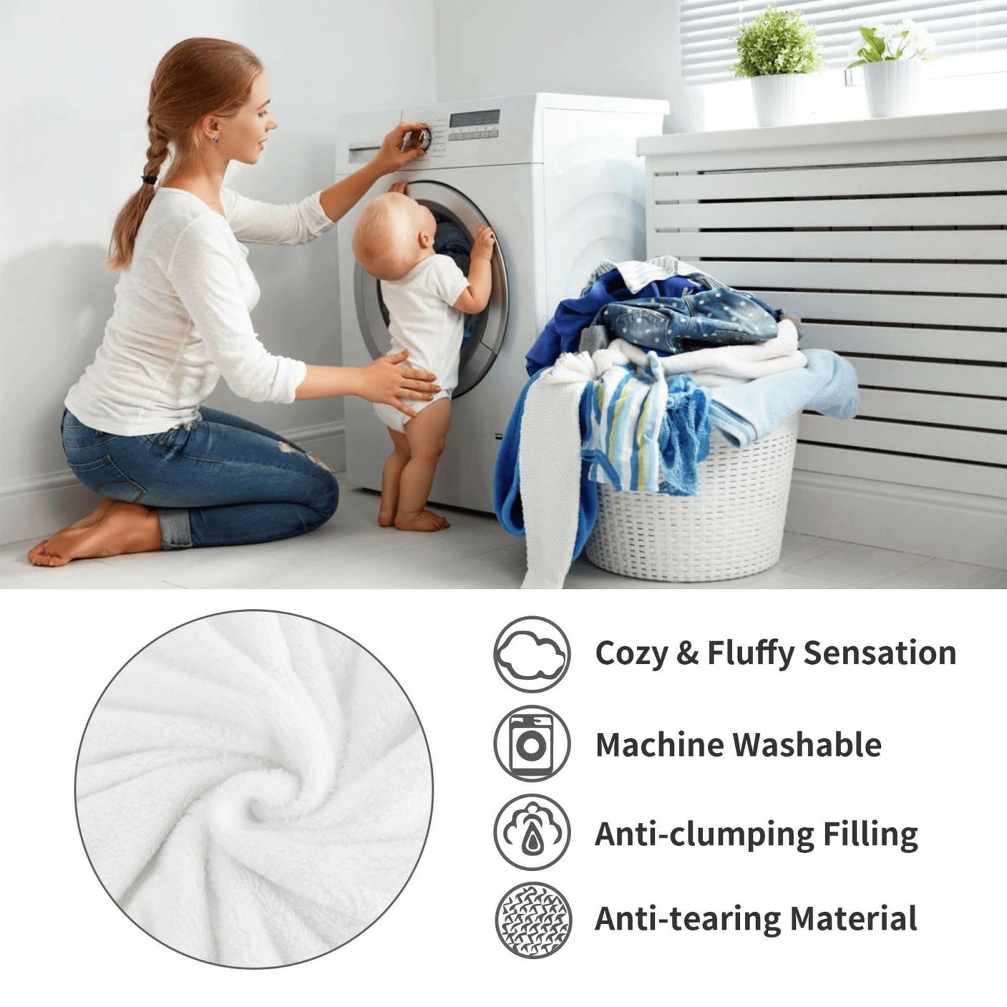 Sending You A Big Hugs So Its There When You Need It Blanket Cozy Flannel Comfort Throw Sympathy Healing Gift Encouragement Blanket for Family and Friends (White 11, 50x60in(127cm*153cm))