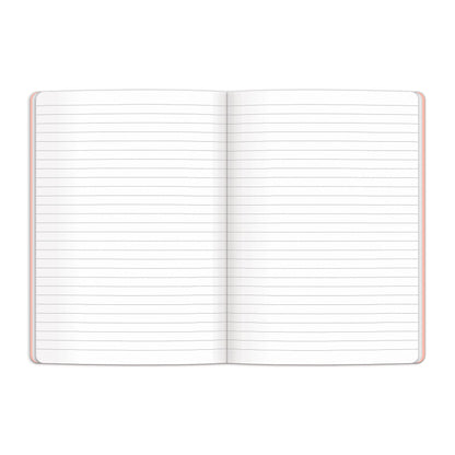 Joy Laforme Spring Street – Writer's Notebook Set with Floral and Street Artwork Includes Two 80 Page Lined Notebooks