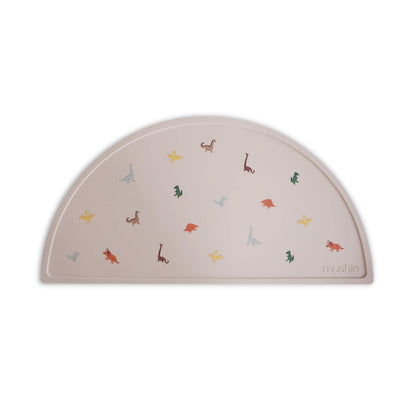mushie Silicone Mat, Dinosaurs, 2370250