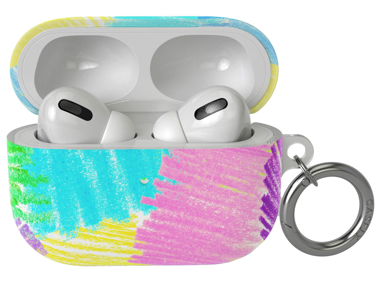 Casely Case Compatible with AirPods Pro 1 | Black AirPods | Compatible Only with AirPods Pro 1