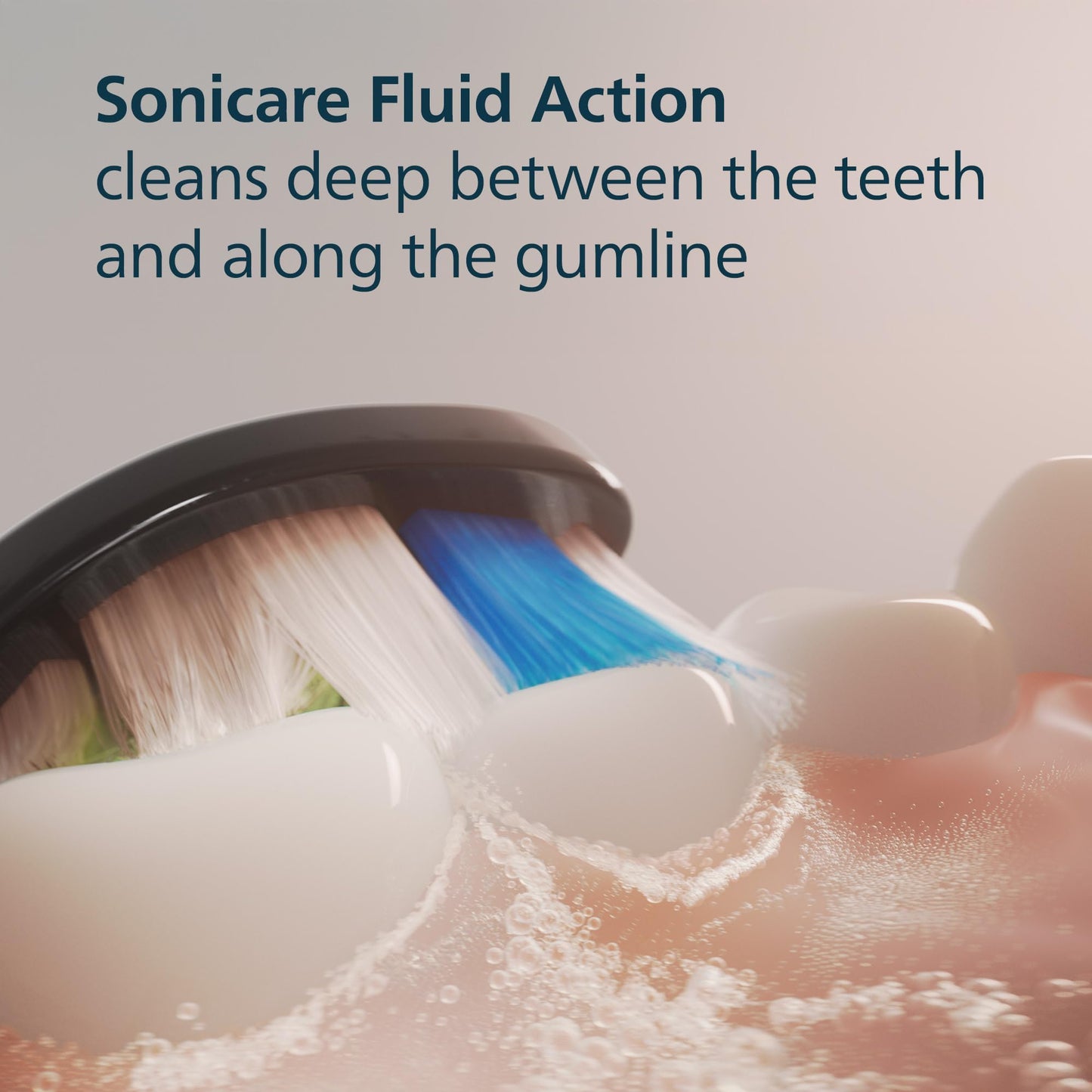 Philips Sonicare W DiamondClean - Genuine Replacement Electric Toothbrush Heads, White, 4 Pack One Year Supply, HX6064/65