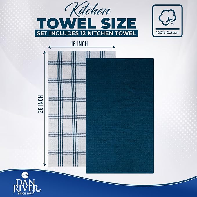 DAN RIVER Premium Kitchen Towels