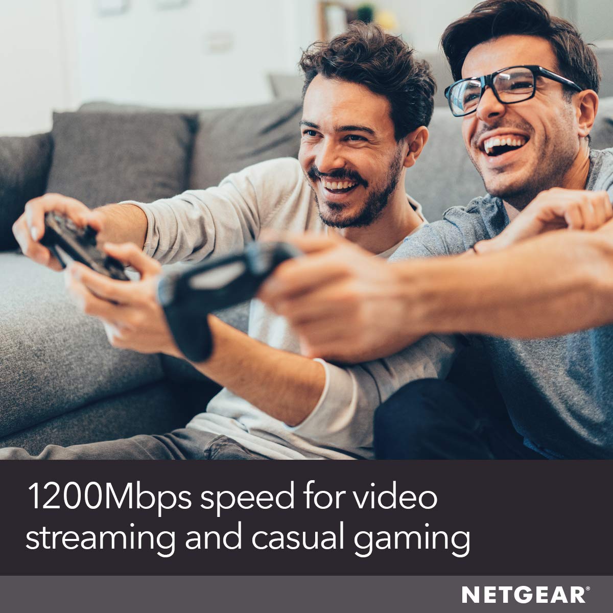 NETGEAR WiFi Extender Booster, Range Extender, WiFi Repeater - Boost Network Coverage & Increase WiFi Speed To 1.2 Gbps, Easy Setup, Compact Design, Ethernet Port (EX6110)