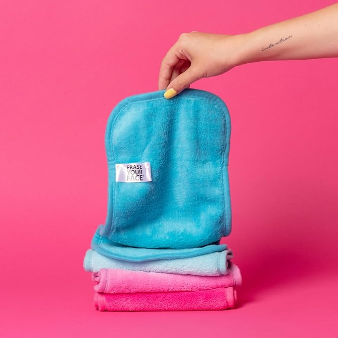 ERASE YOUR FACE Infusions Reusable Makeup Remover Cloths