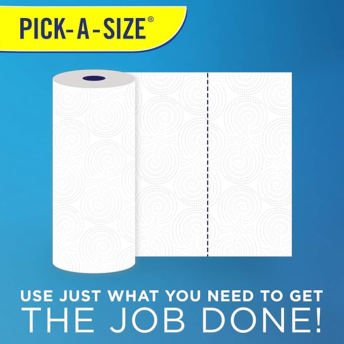 Sparkle Pick-A-Size Paper Towels, 2 Rolls = 4 Regular Rolls, Everyday Value