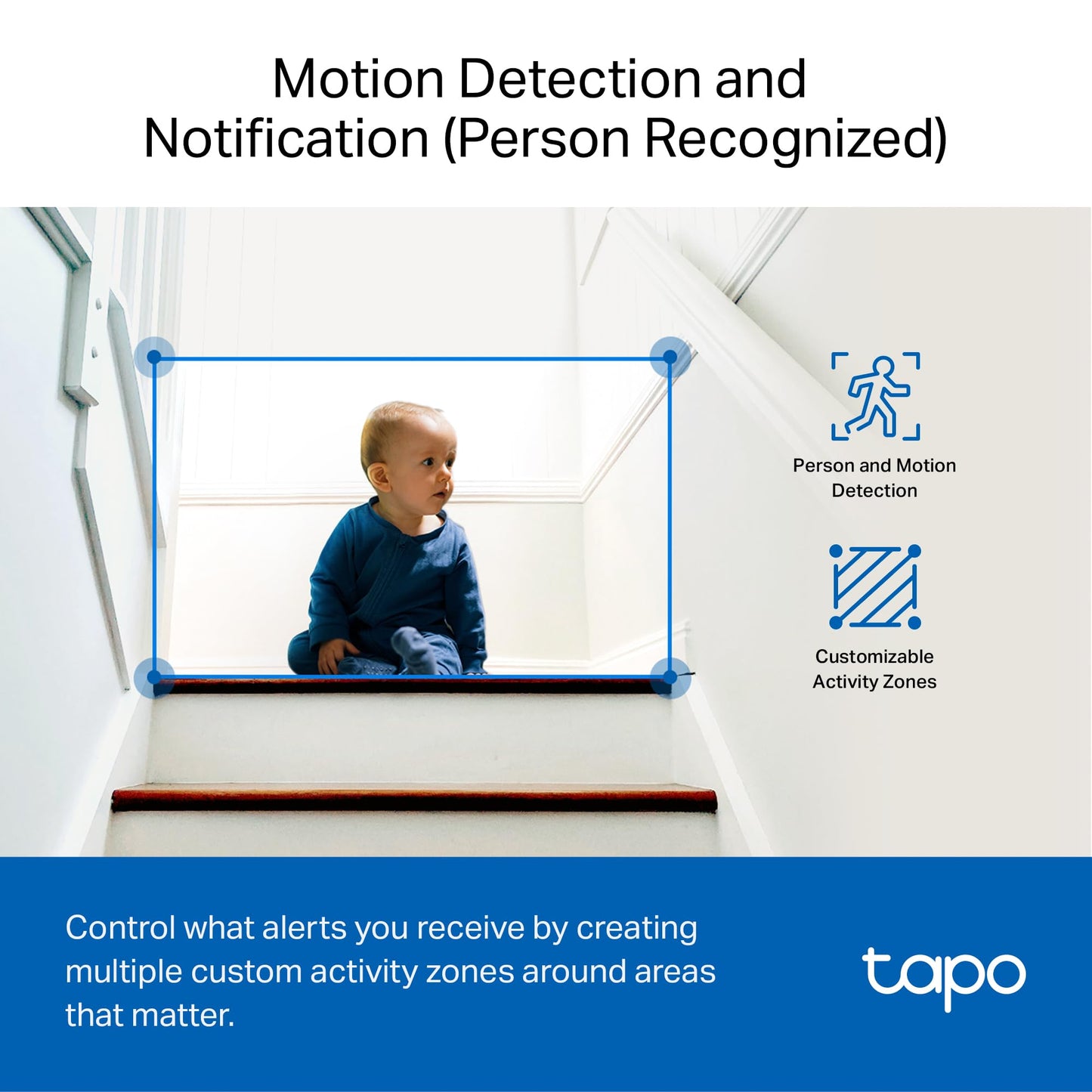 Tapo TP-Link 1080P Indoor Security Camera for Baby Monitor, Dog Camera w/Motion Detection, 2-Way Audio Siren, Night Vision, Cloud & SD Card Storage, Works w/Alexa & Google Home C100