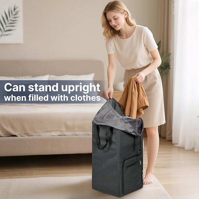 Bukere Laundry Backpack for College Students Dorm Essentials, Extra Large 90L