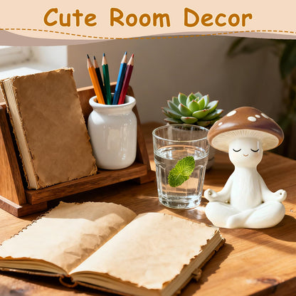 Mushroom Room Decor Home Decor Gifts for Men Women Her Him Office Farmhouse Garden Whimsical Decor Funny Birthday Unique Relaxation Stress Relief Gardening Plant Cute Gifts for Women Mom Wife Coworker