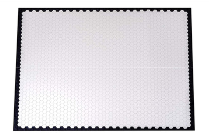 Hexers XL Role-Playing Game Board, Vinyl Mat Alternative Compatible with Dungeons and Dragons DND, Pathfinder, RPG, 44 inches on 34 inches with 1 inch Squares and Hexes, Foldable and Dry Erase