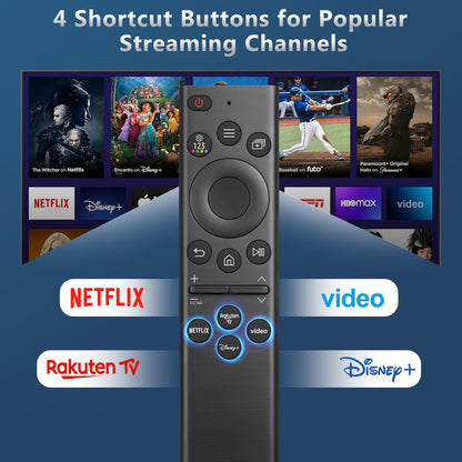 for Samsung TV Remote Replacement,Universal for Samsung Smart TV Remote Controls with Shortcut Buttons