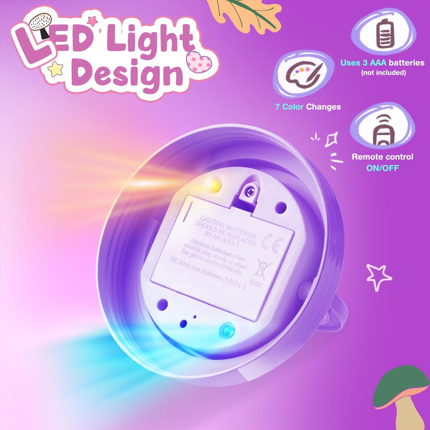 SLDALES DIY Unicorn Night Light,Terrarium Kit with Plant Garden Toys for 3 4 5 6 7 8+ Years Old Kids,Unicorn Gifts for Girls
