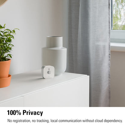 Eve Motion (Matter) - Smart motion and light sensor, activation of devices, secure smart home, Matter & Thread, works with Apple HomeKit, Alexa, Google Home, SmartThings, requires Thread Border Router