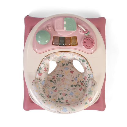 Red Kite Baby Go Round Jive Electronic Walker with Interactive Musical Play Tray - Rose & Ivy