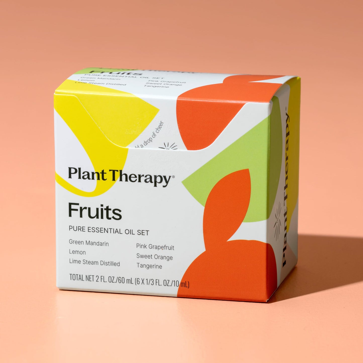 Plant Therapy Essential Oils Fruits Set - Grapefruit, Tangerine, Lemon, Mandarin, Lime, Orange Sweet 100% Pure, Undiluted, Natural Aromatherapy, Therapeutic Grade 10 mL (1/3 oz)