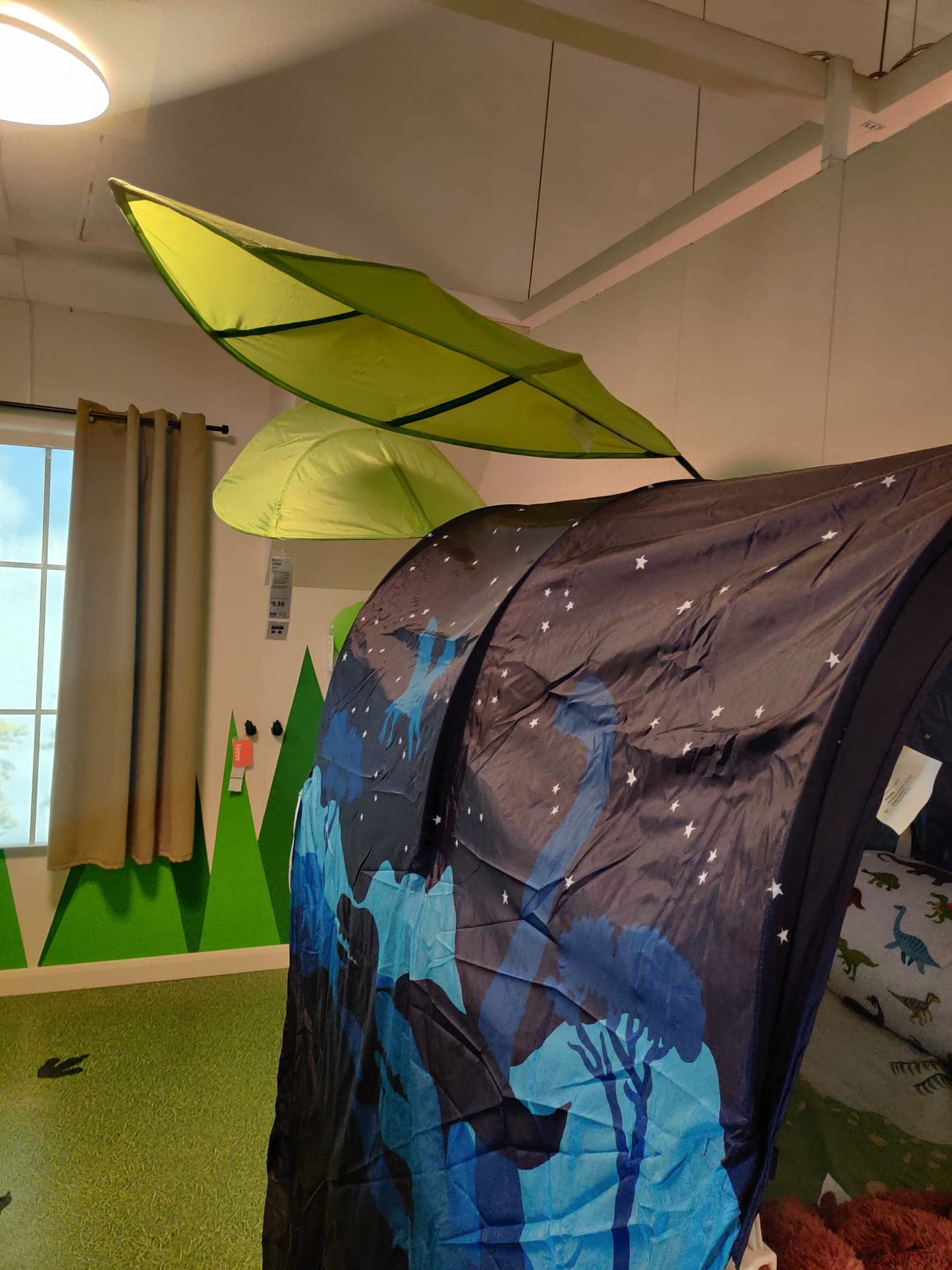 IKEA 403.384.05 Kid Bed Canopy Green, Polyester