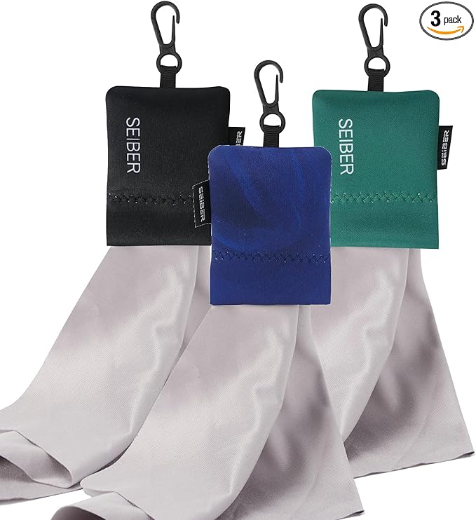 SEIBER Eyeglass Cleaning Microfiber Cloth, 7 x 7 inch Glasses Cloth
