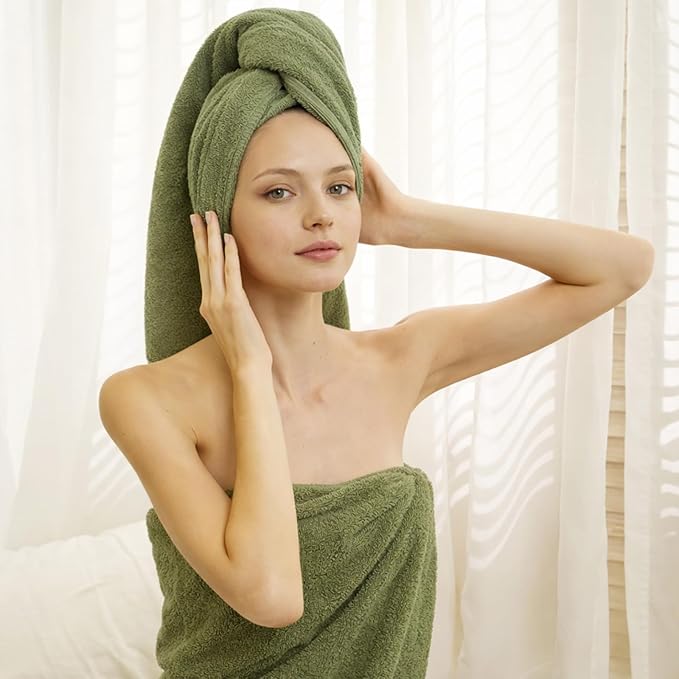 SEMAXE 4-Pack Luxury Bath Towels