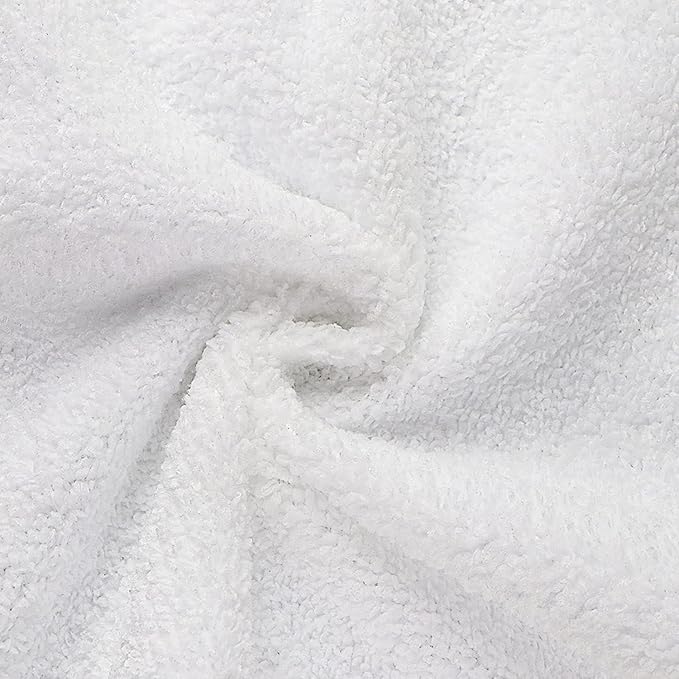 Orighty Microfiber Washcloths Bulk Towels Set 100 Pack, Highly Absorbent and