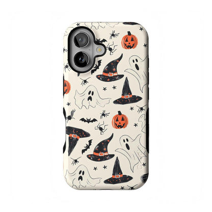 Casely iPhone 16 Case | Nantucket Cottage | Blue Hydrangea | Compatible with MagSafe | Bold Protective Design