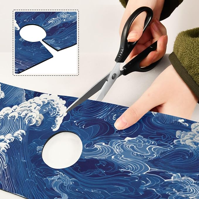 Kitchen Sink Splash Guard 1 PC 14.7 Inch Sink Faucet Mat Splash Guard