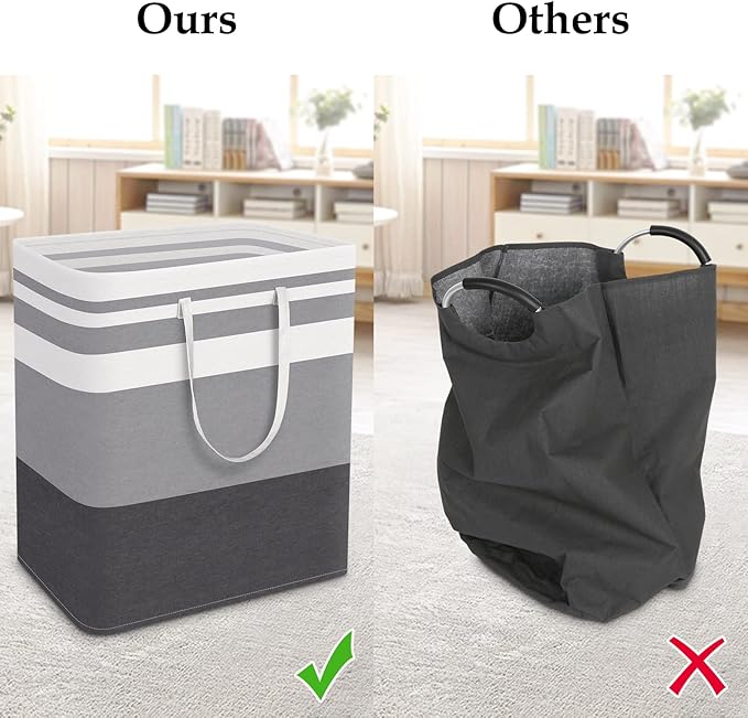 StorageRight Laundry Basket Hamper Large Collapsible Laundry Hamper