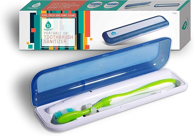 Pursonic Portable UV Toothbrush Sanitizer Case