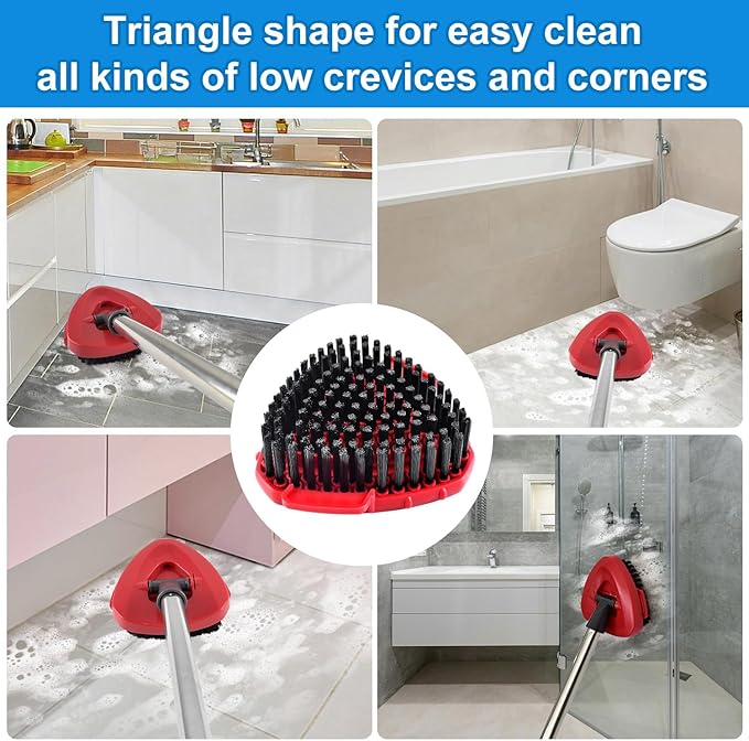 2 Pack Upgrade Scrub Brush Replace Heads Compatible