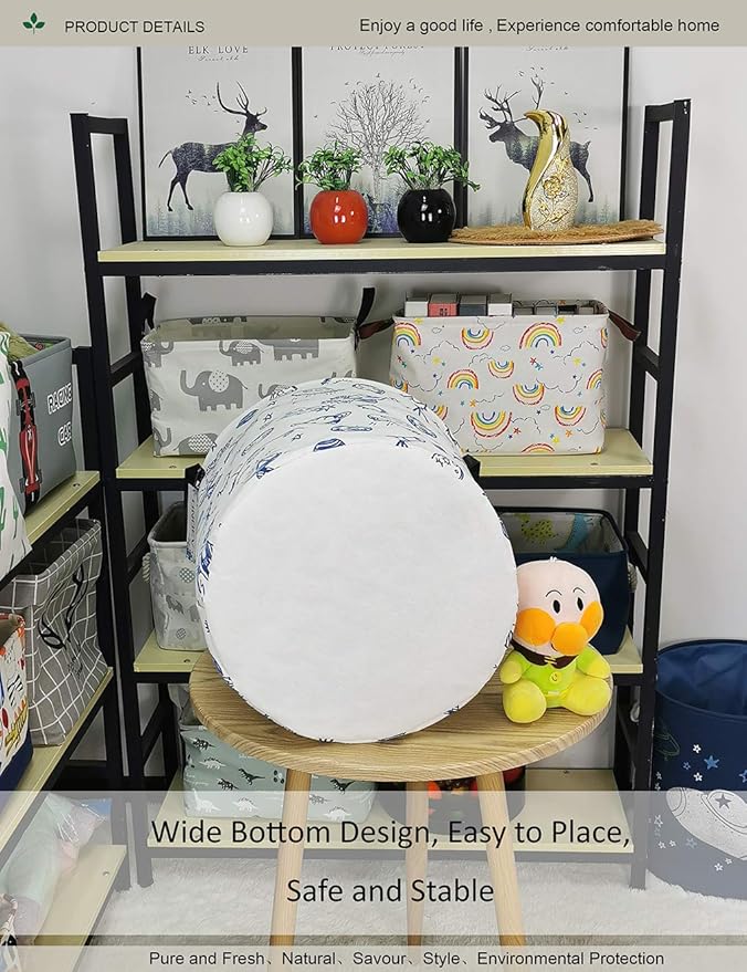 Round waterproof laundry basket、foldable storage basket、laundry Hampers