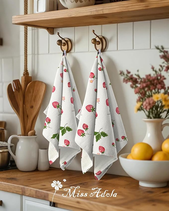 Cotton Kitchen Towels Set of 2