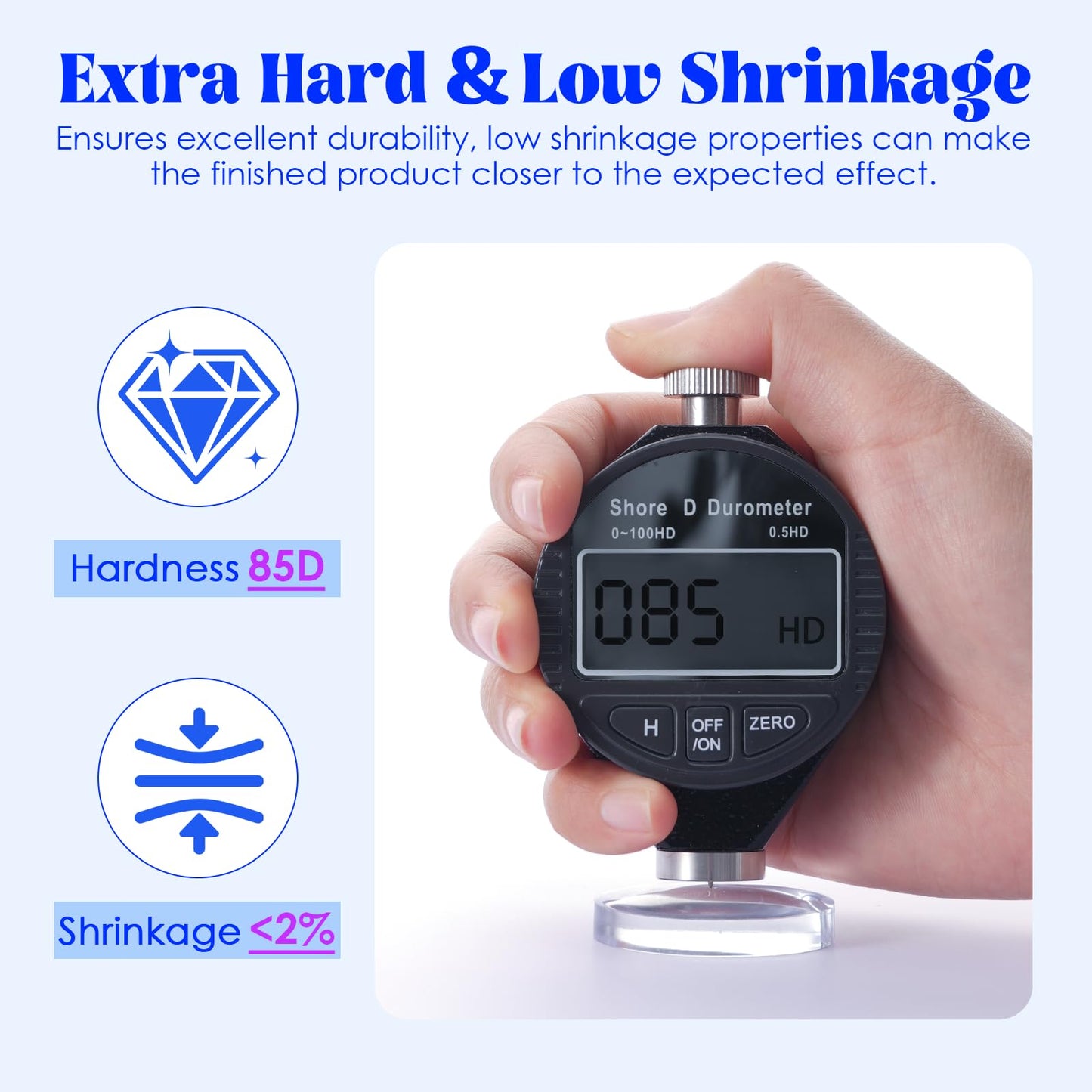 Bsrezn 300g Clear UV Resin Hard, High Gloss UV Cure Epoxy Resin Crystal Kit Premixed Resina UV Curing Transparent Solar Activated Glue for Jewelry Making Fast Curing
