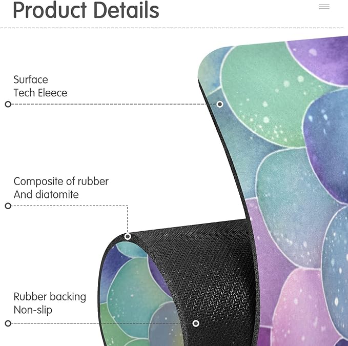 Kitchen Sink Splash Guard 2 PCS 14.7 Inch Sink Faucet Mat Splash Guard