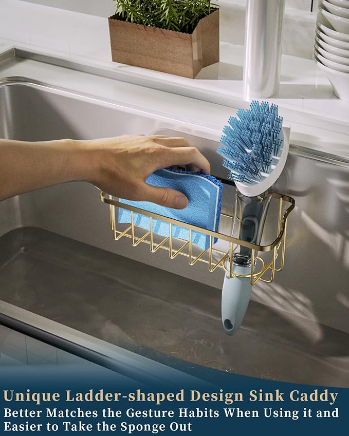 Consumest Sponge Holder Sink Caddy