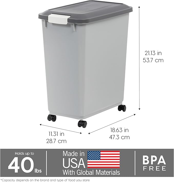 IRIS USA Dog Food Storage Container