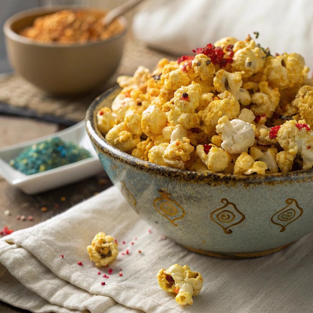 Game Day Movie Night Popcorn Gift Set Gifts For Men Family Gifts Party Supplies, 5 Non-GMO Gourmet Popcorn Kernels and 5 Popcorn Seasoning Flavoring - 10 Pack