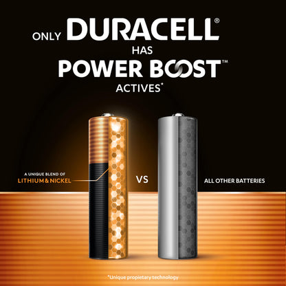 DURACELL Plus AA Batteries (18 Pack) – Alkaline Batteries 1.5V – Up to 150% Extra Life with POWER BOOST Actives– Reliability For Everyday Devices – 0% Plastic Packaging – 10-Year Storage - MN1500